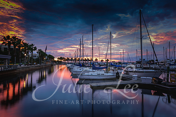Sanford Marina Sunset