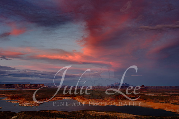 Sunset Over Lake Powell